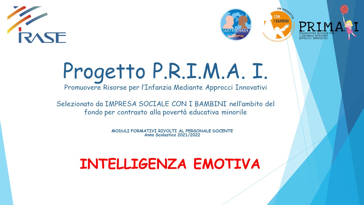 Progetto P.R.I.M.A. I. - Intelligenza emotiva